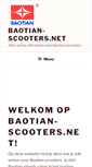 Mobile Screenshot of baotian-scooters.net